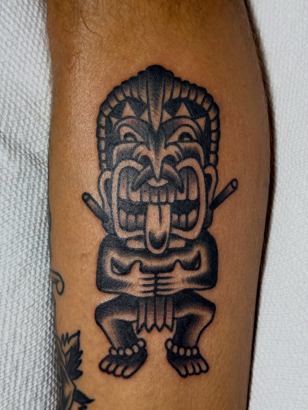 Tattoo by @chuckderek_ — american_traditional, black_and_grey