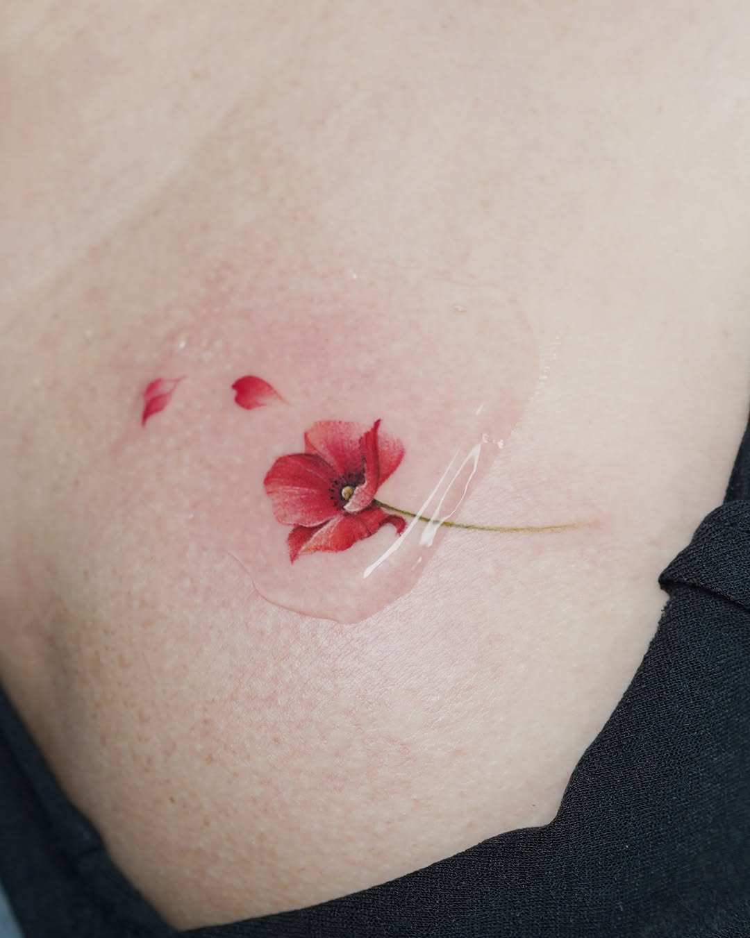 Tattoo by @hye.artt β realism, fine_line