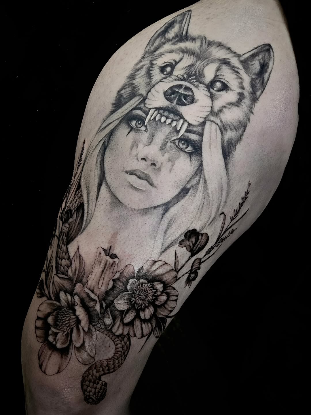 Tattoo by @wilt.studio — realism, black_and_grey