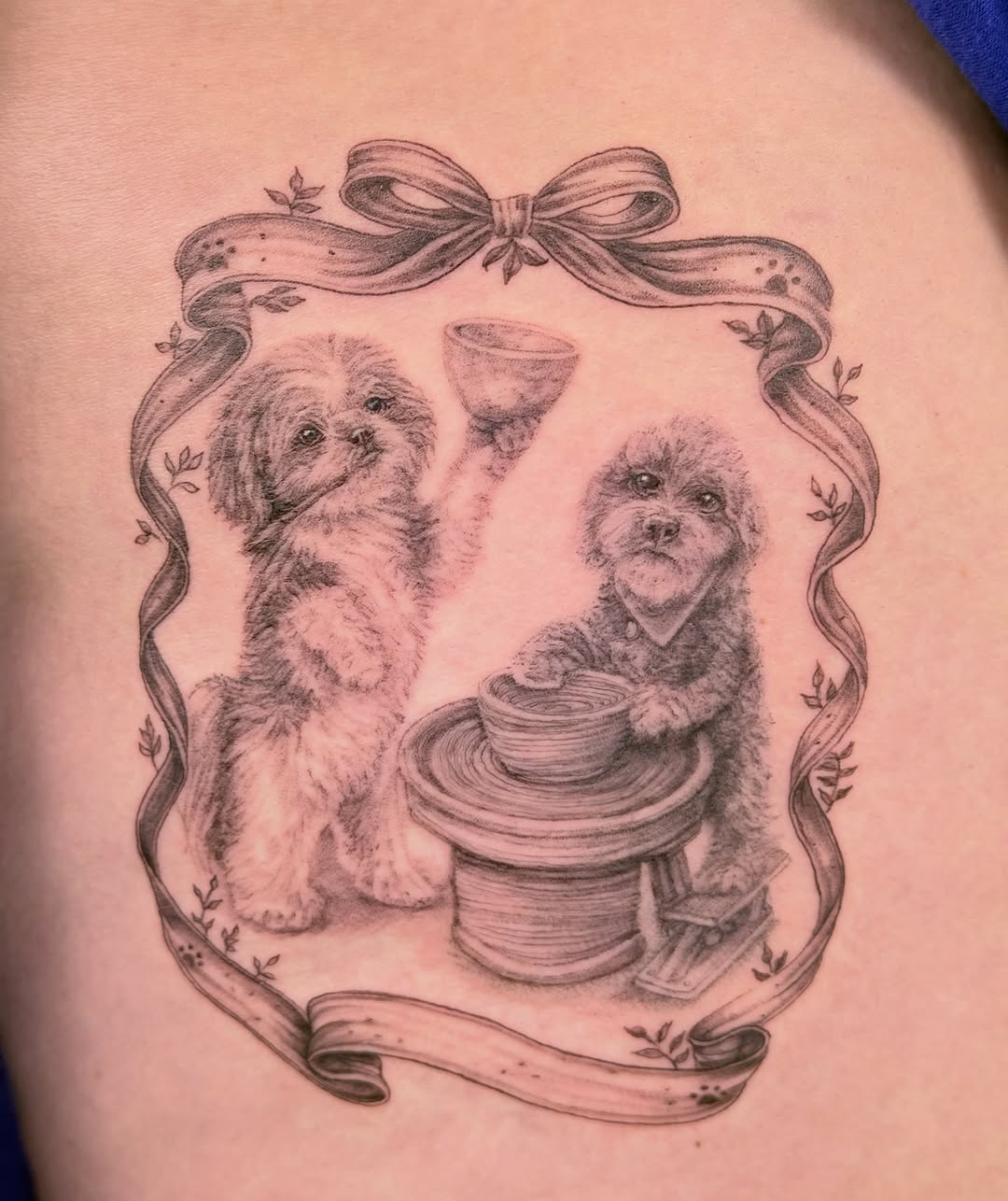 Tattoo by @yuri.tattooist — realism, black_and_grey