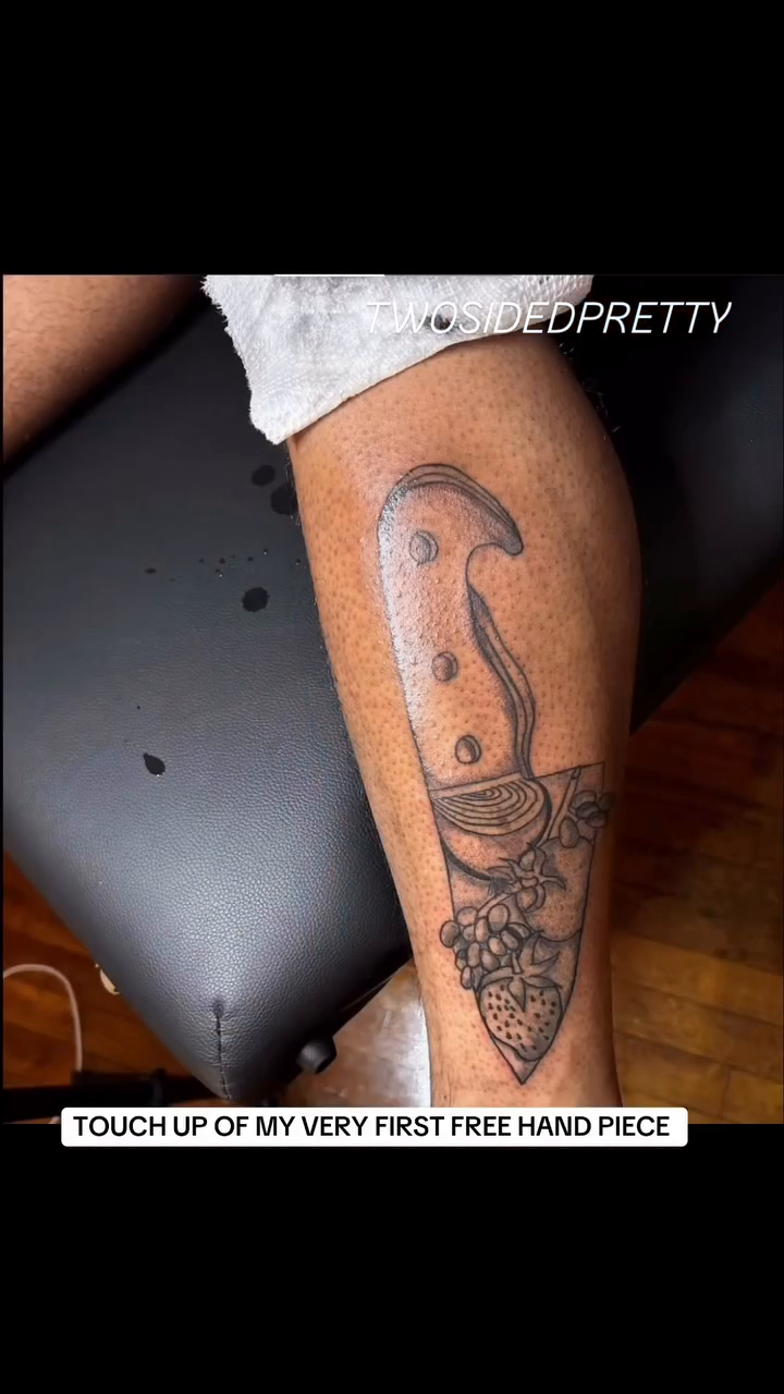 Tattoo by @twosidedpretty โ black_and_grey, realism