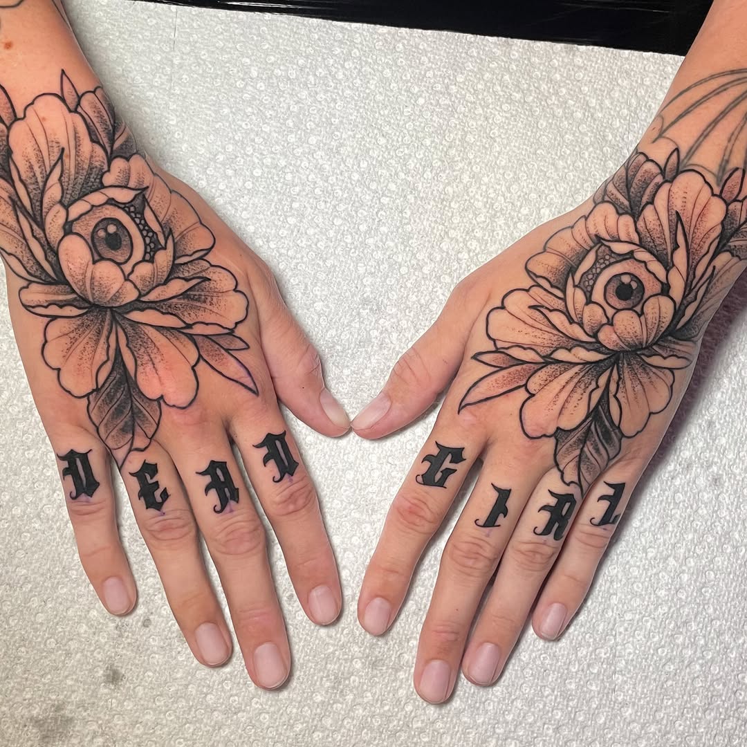 Tattoo by @devzdude — black_and_grey, lettering_script