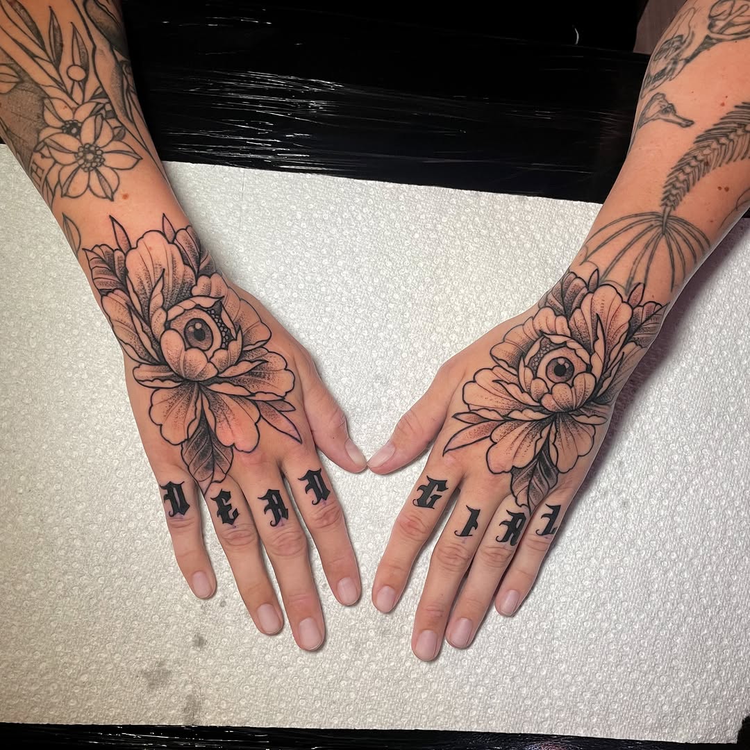 Tattoo by @devzdude — black_and_grey, lettering_script