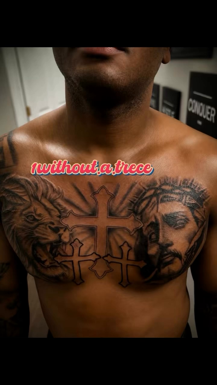 Tattoo by @1without.a.trece — black_and_grey, realism