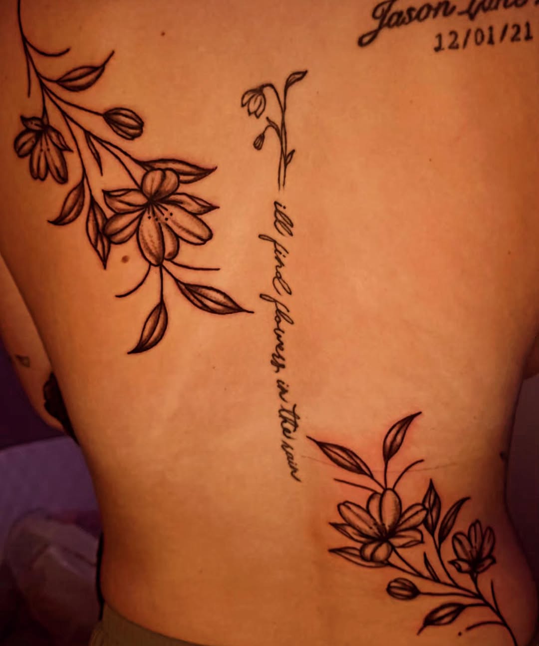Tattoo by @karleyinks — fine_line, lettering_script