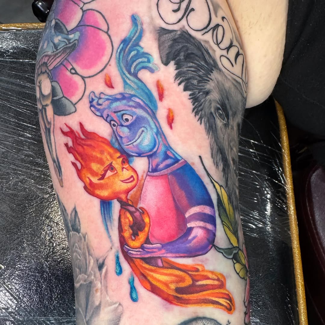 Tattoo by @ryanfuttart — new_school, realism
