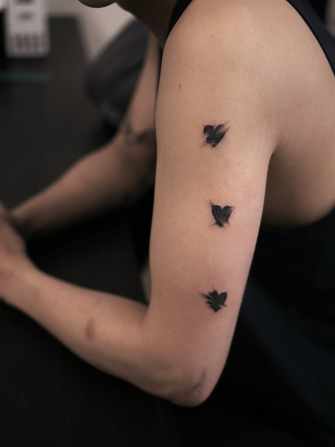 Tattoo by @0one_tattoo — illustrative, blackwork