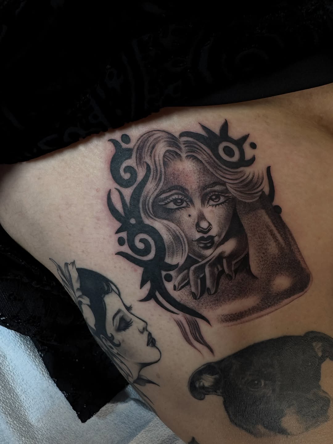 Tattoo by @cv__tattoo โ black_and_grey, realism
