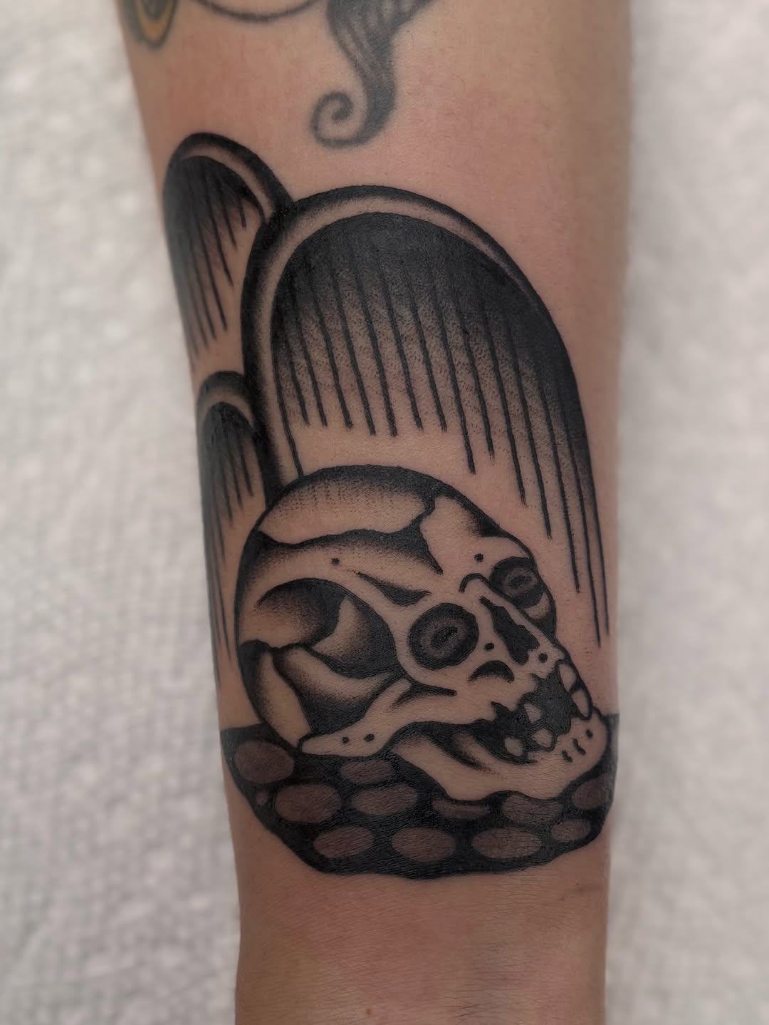 Tattoo by @j.r.smith____ — american_traditional, black_and_grey