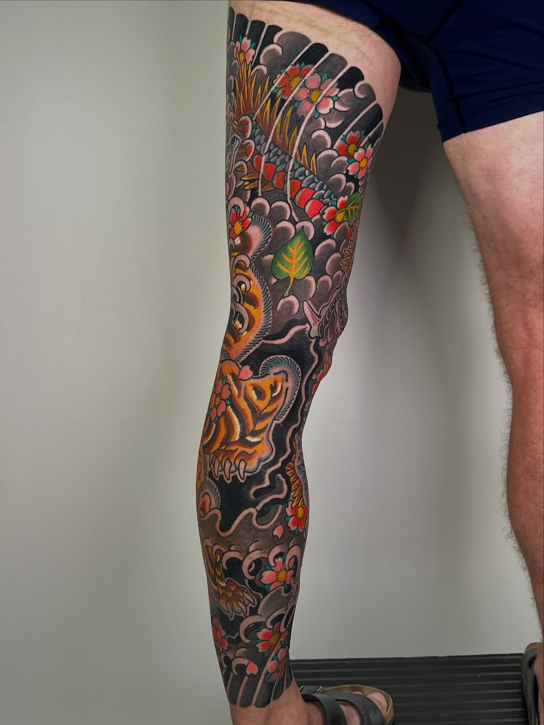 Tattoo by @fleshbrush_ — japanese_irezumi