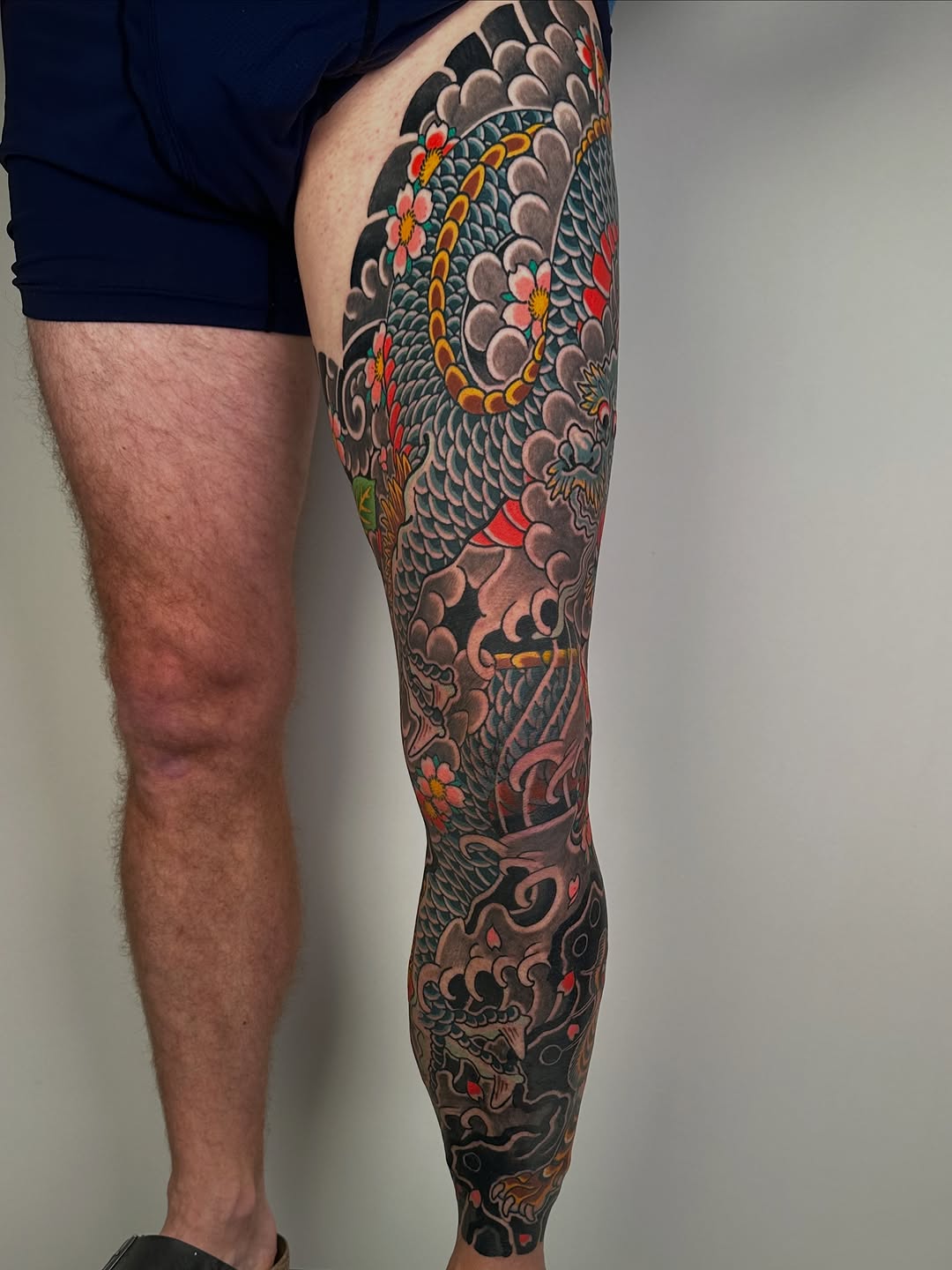 Tattoo by @fleshbrush_ — japanese_irezumi