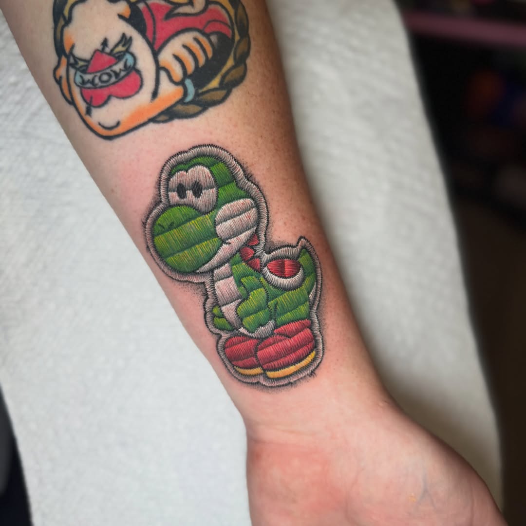 Tattoo by @sinful.tatts — anime, illustrative
