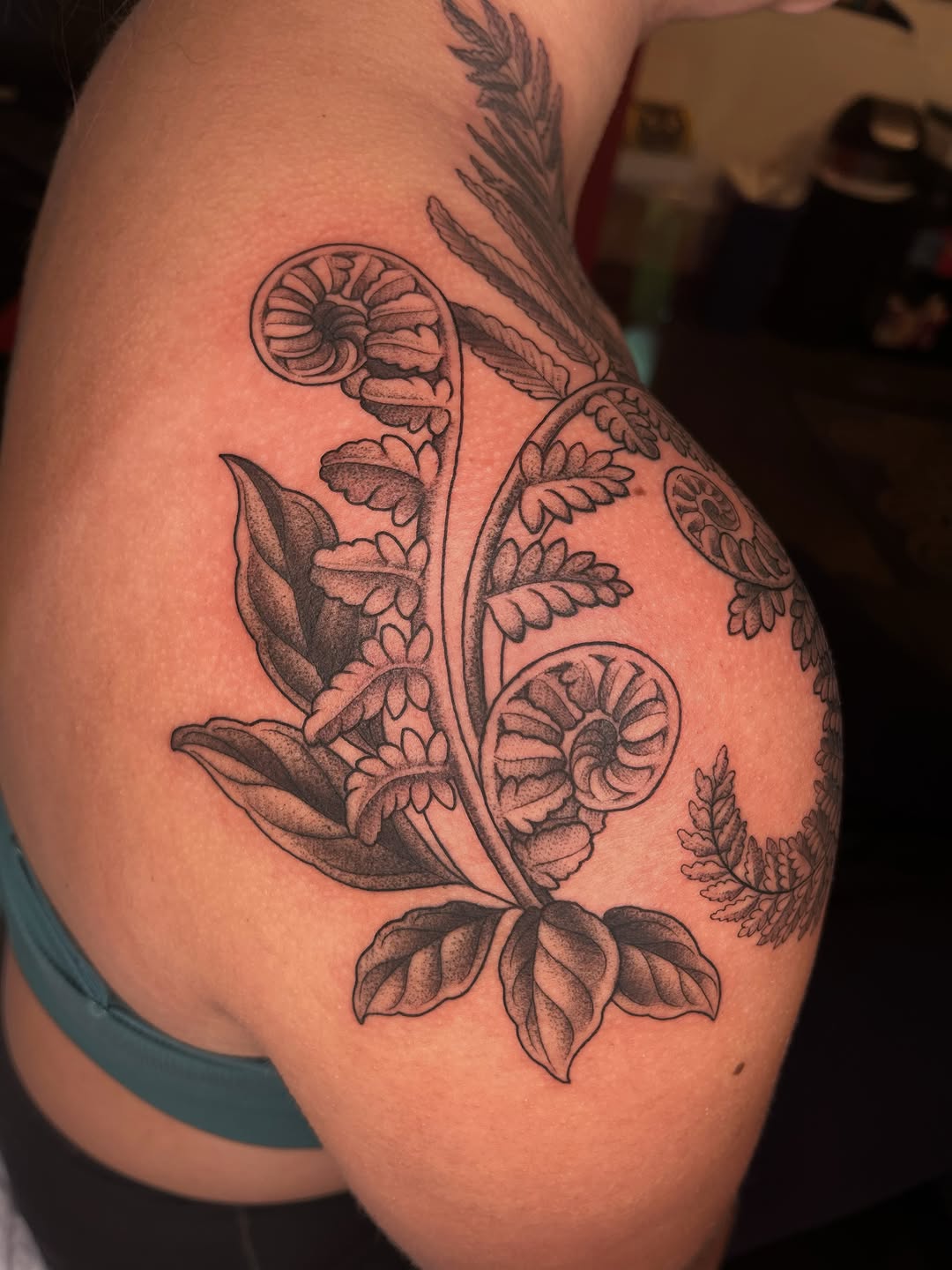 Tattoo by @emidoesart — black_and_grey, realism