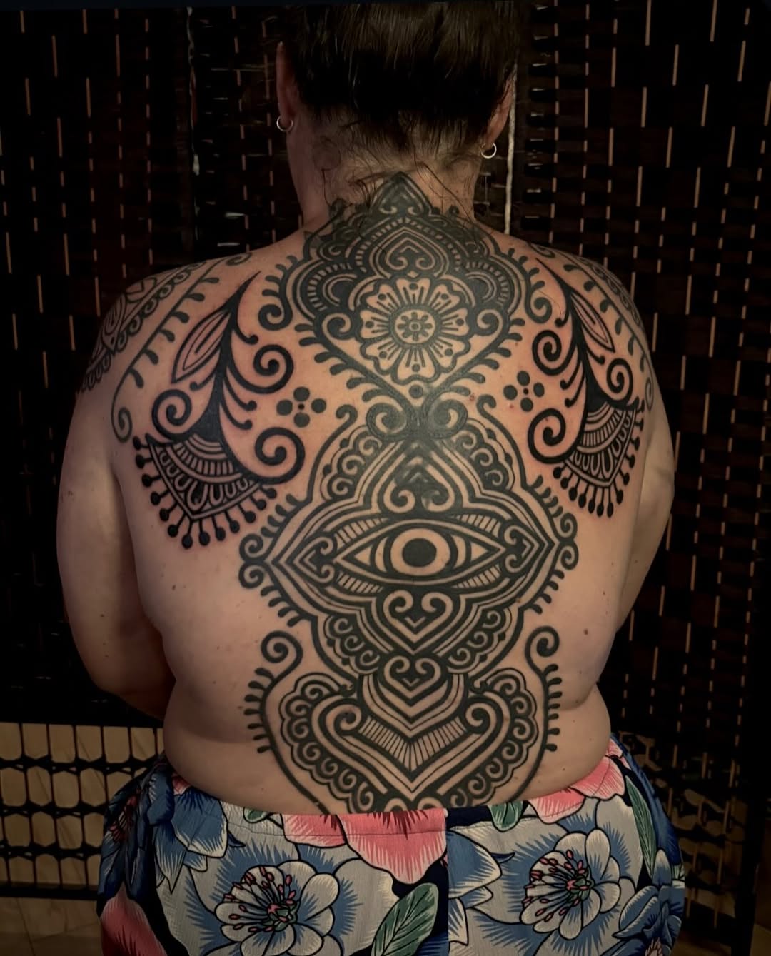 Tattoo by @joe.blackmamba — blackwork, ornamental