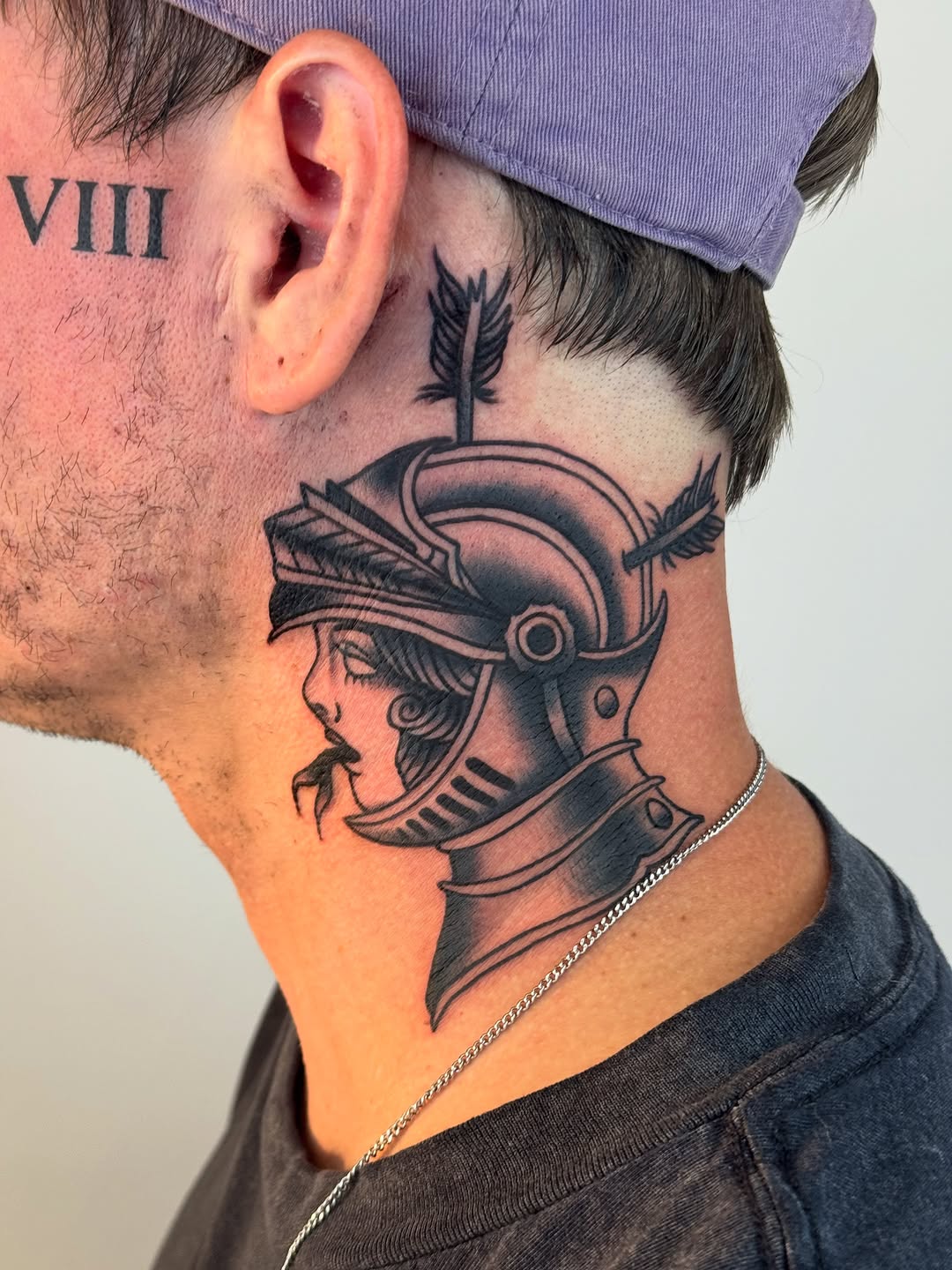 Tattoo by @dieslowtattoo โ american_traditional, black_and_grey