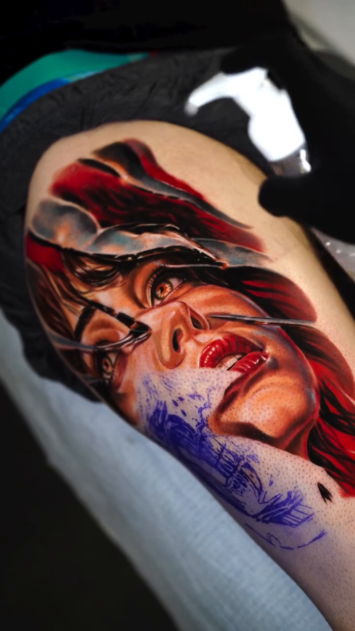Tattoo by @tattoos_by_junior — realism, dark_realism