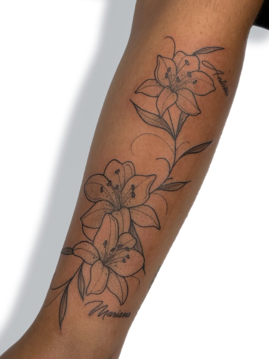 Tattoo by @julesdoestattoos โ fine_line, lettering_script