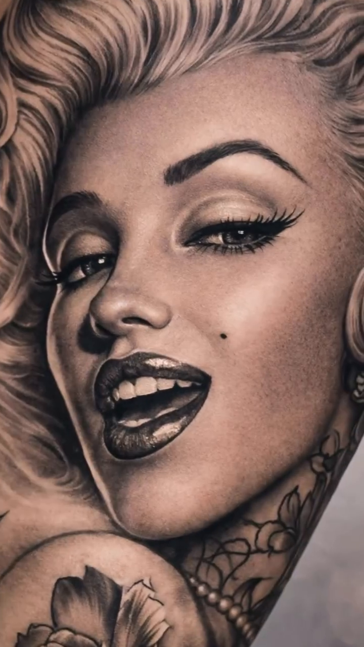 Tattoo by @vegas_tattoo_maksbrand — realism, black_and_grey