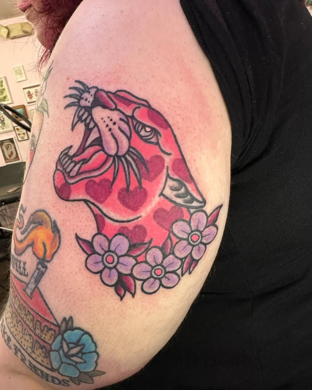 Tattoo by @nuclearhearttattoos — neo_traditional, american_traditional
