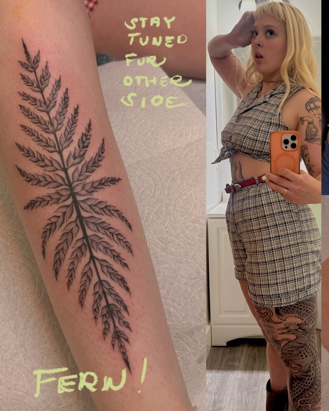 Tattoo by @sailorsisilia — black_and_grey, fine_line