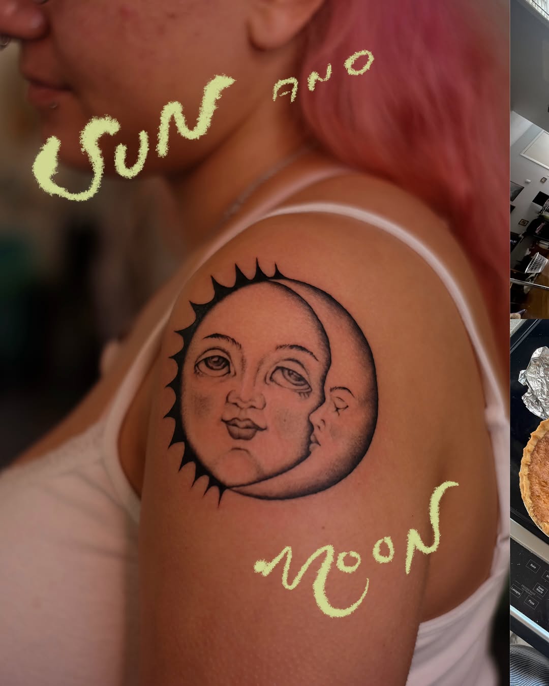 Tattoo by @sailorsisilia — black_and_grey, chicano