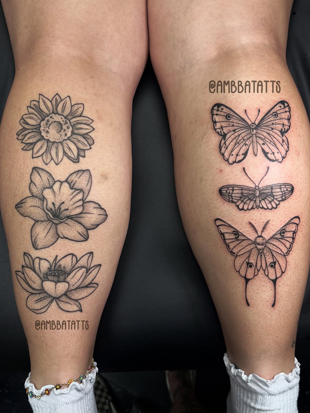 Tattoo by @ambbatatts โ illustrative, black_and_grey
