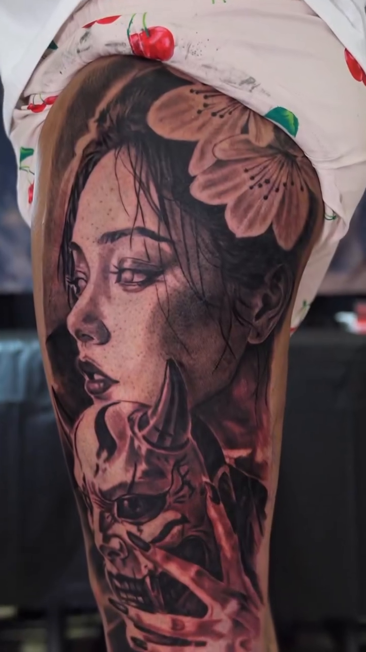 Tattoo by @dontaviousdavis_ — realism, dark_realism