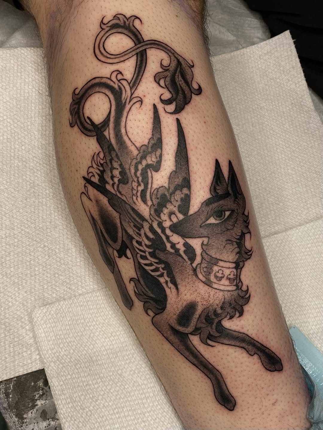 Tattoo by @sabbatma — neo_traditional, black_and_grey