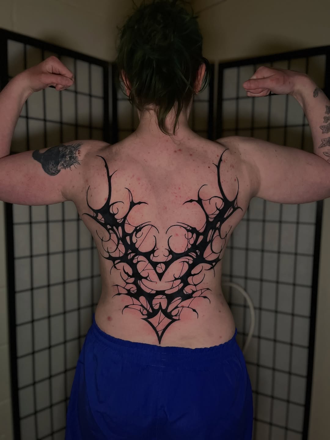 Tattoo by @sick_brat — blackwork, ornamental