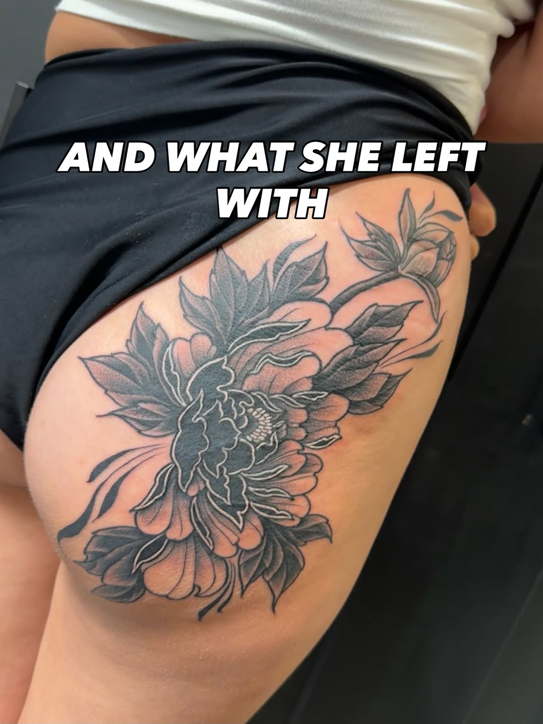 Tattoo by @nefjax — black_and_grey, illustrative