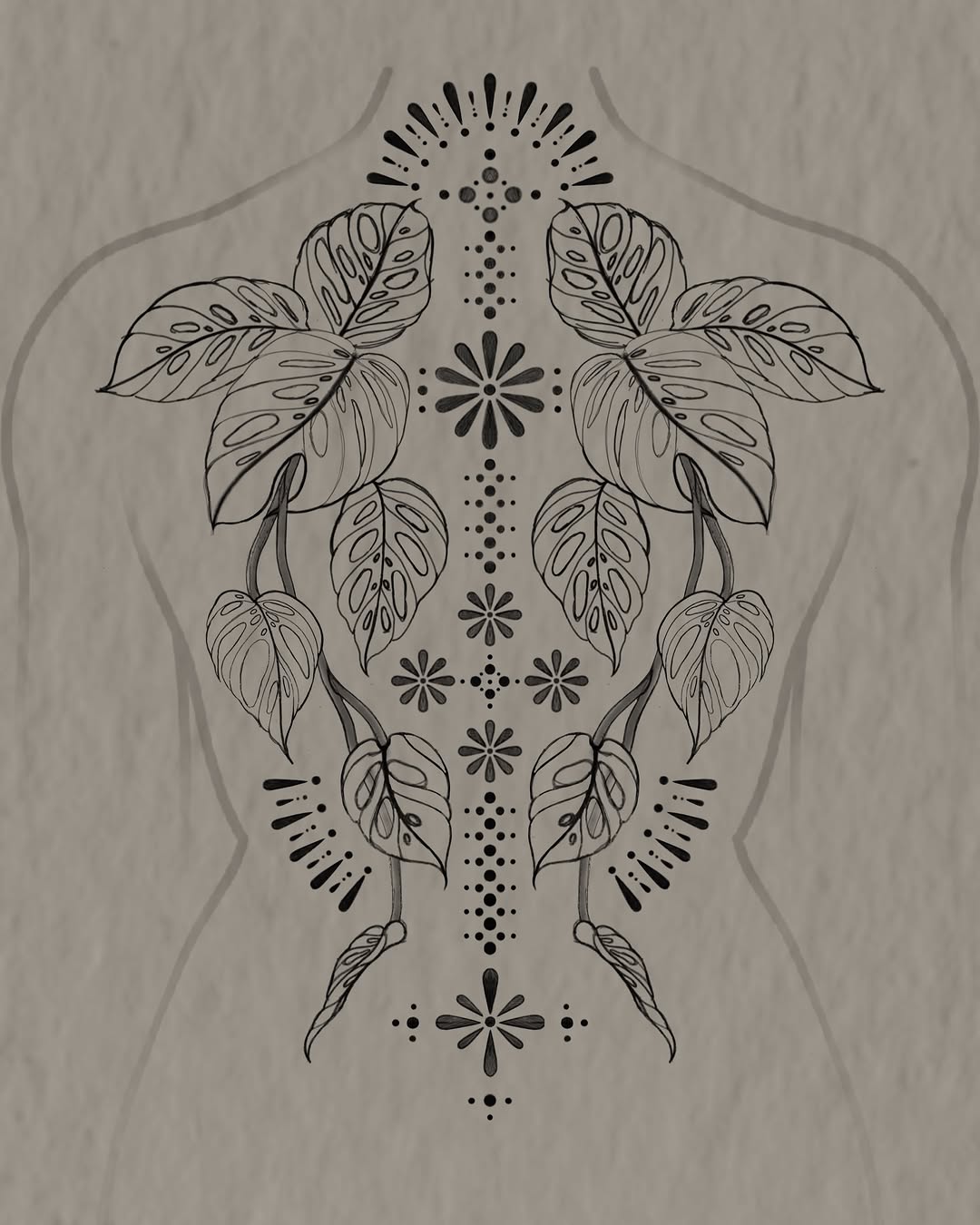 Tattoo by @ofcourseithurts — dotwork, ornamental