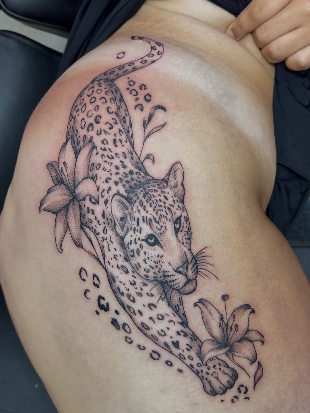 Tattoo by @tatsbycurtii — realism, black_and_grey
