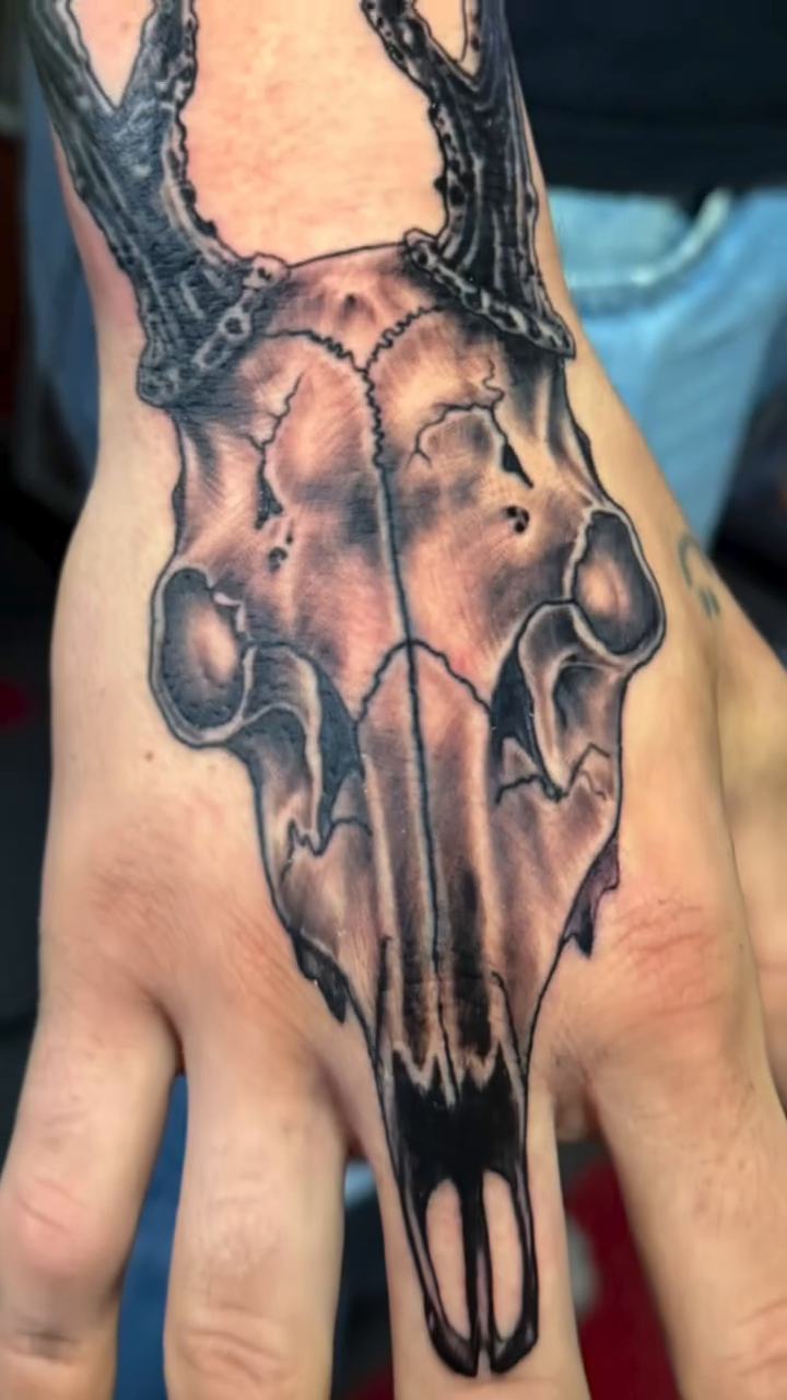 Tattoo by @sever.sinner — realism, black_and_grey