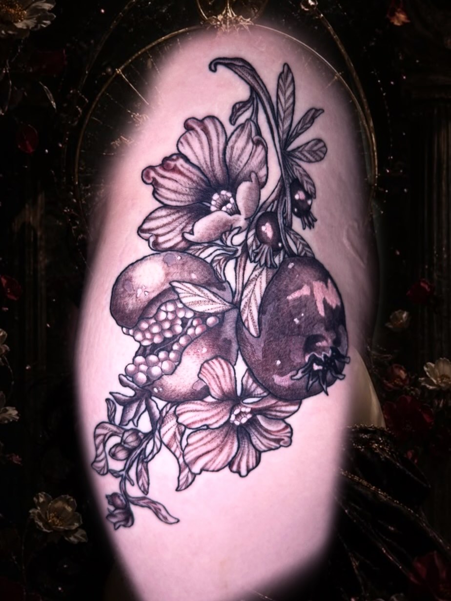 Tattoo by @_inked_ann_ — black_and_grey, realism
