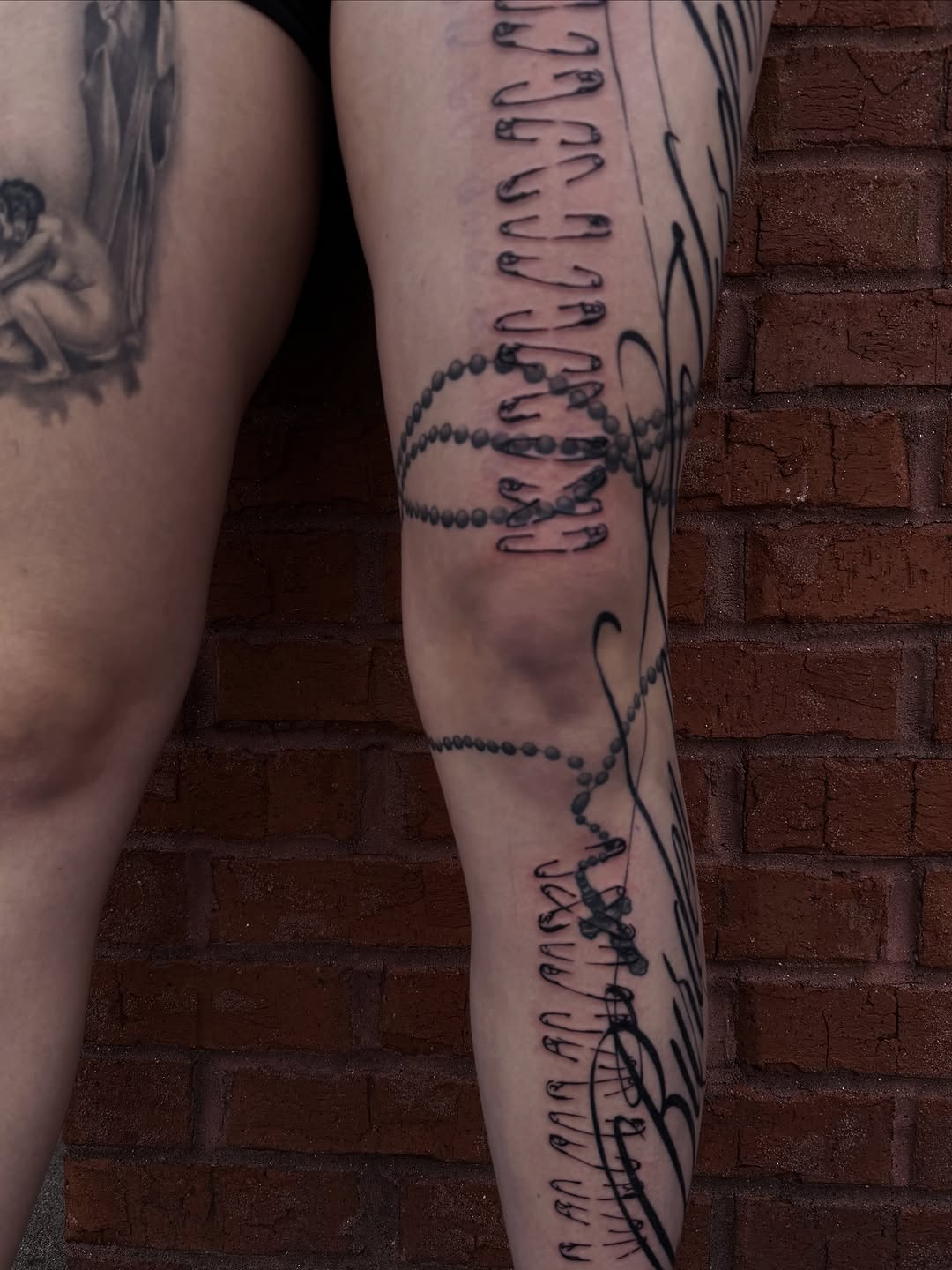 Tattoo by @mitch_soup — blackwork, lettering_script