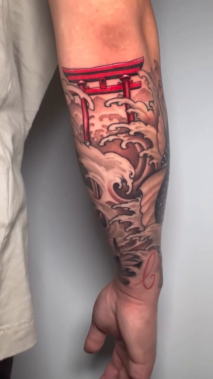 Tattoo by @jluongart — japanese_irezumi, black_and_grey