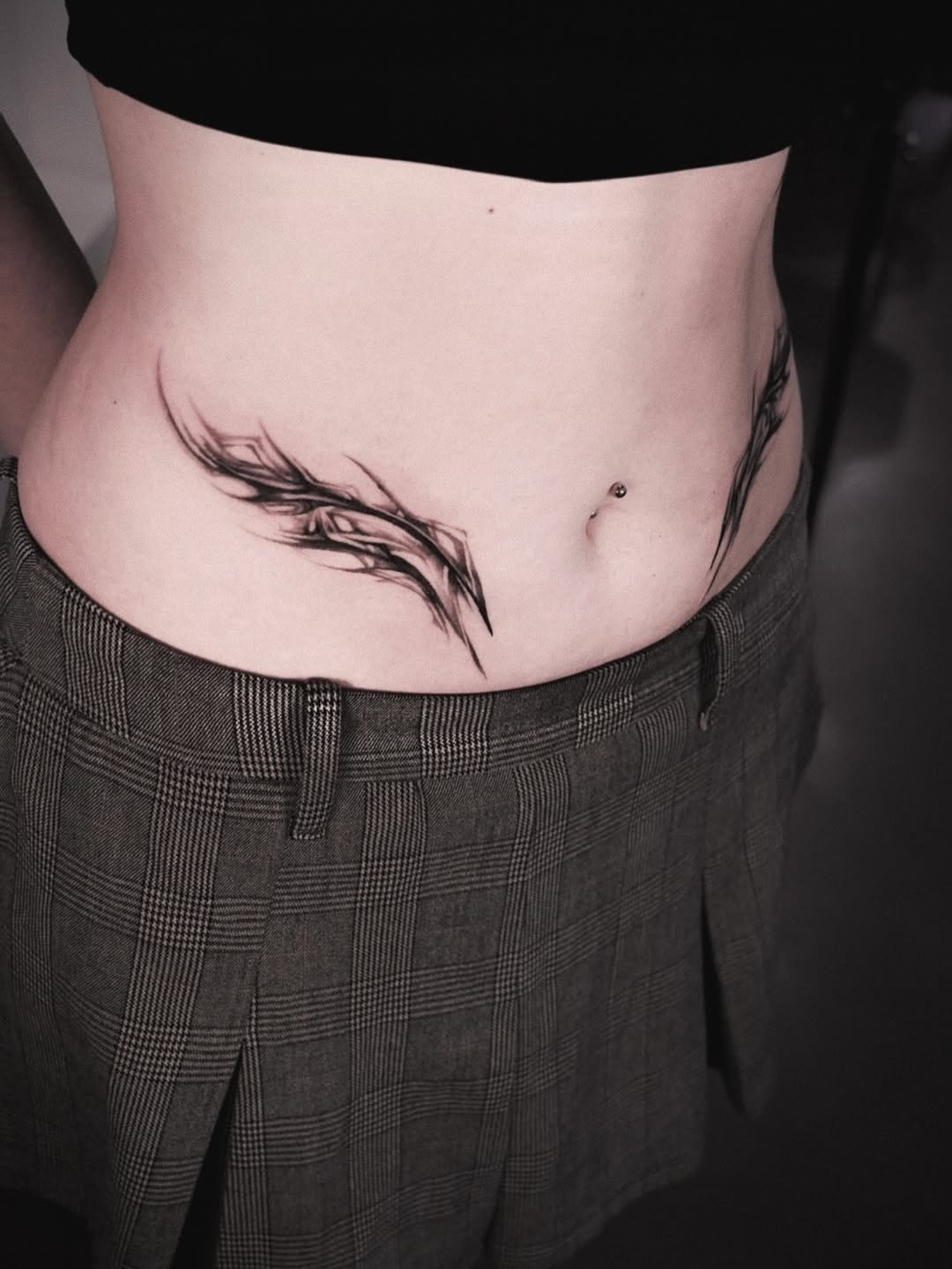 Tattoo by @dowoo_tattoo β blackwork, ornamental