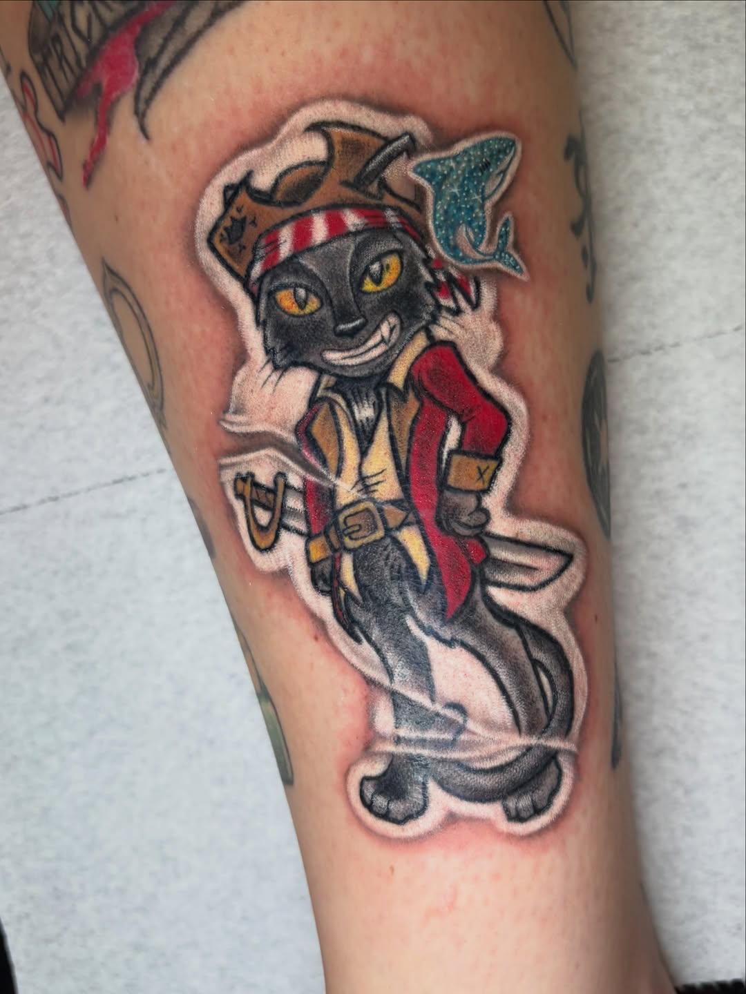 Tattoo by @grimdark.art — new_school