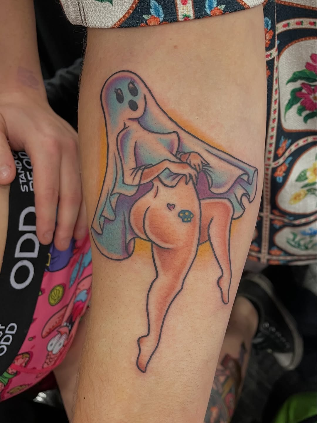 Tattoo by @grimdark.art — new_school, american_traditional