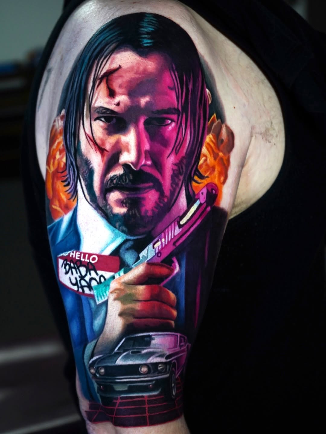 Tattoo by @bxvdidit — realism, trash_polka