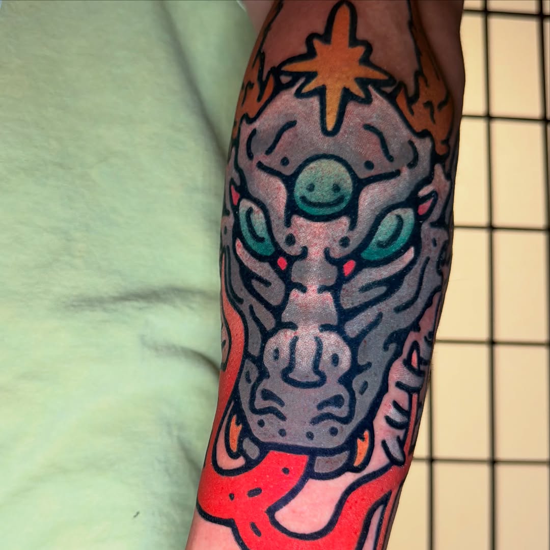 Tattoo by @catzilla_tattoos — new_school