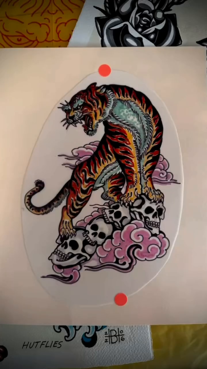Tattoo by @brianhutflies — american_traditional, illustrative