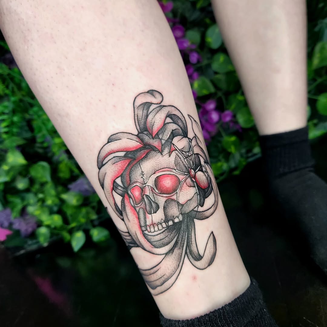Tattoo by @ink.bug13 — dark_realism, dotwork