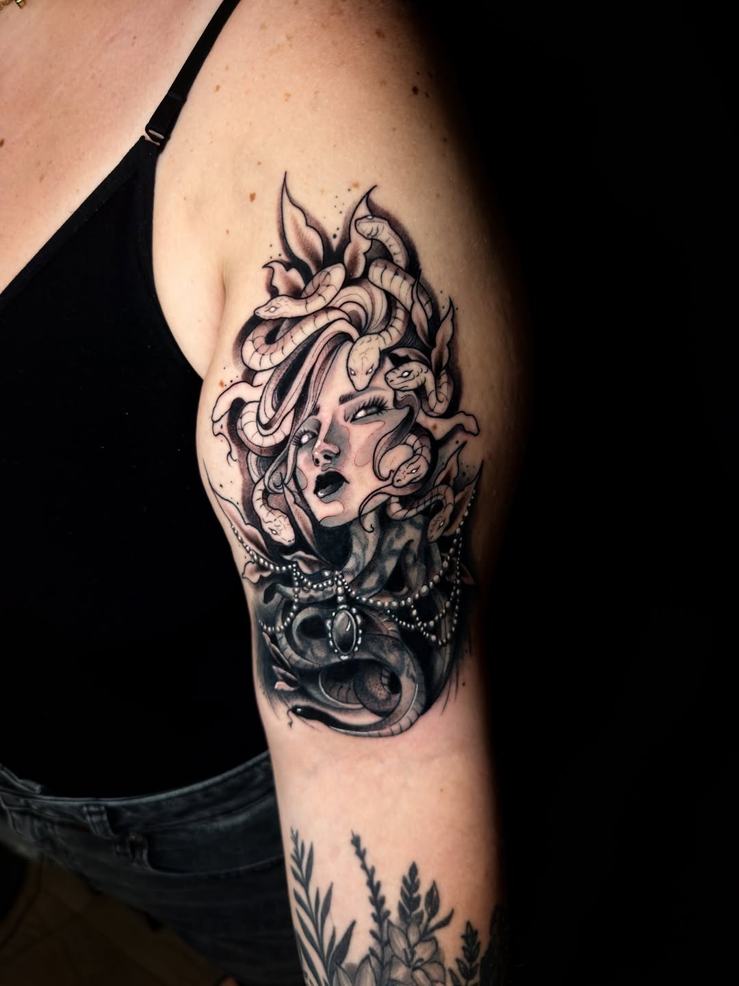 Tattoo by @mspiresinks โ black_and_grey, illustrative