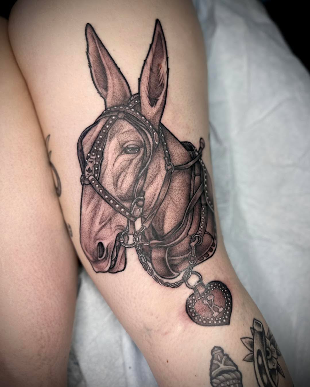 Tattoo by @madio_ink — black_and_grey, realism