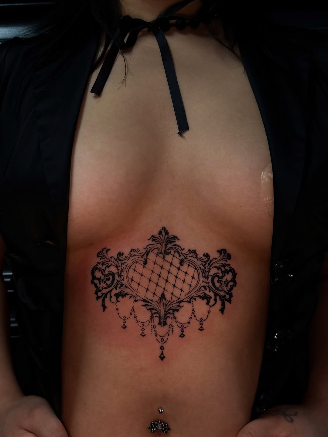 Tattoo by @meliasdolls — ornamental, fine_line