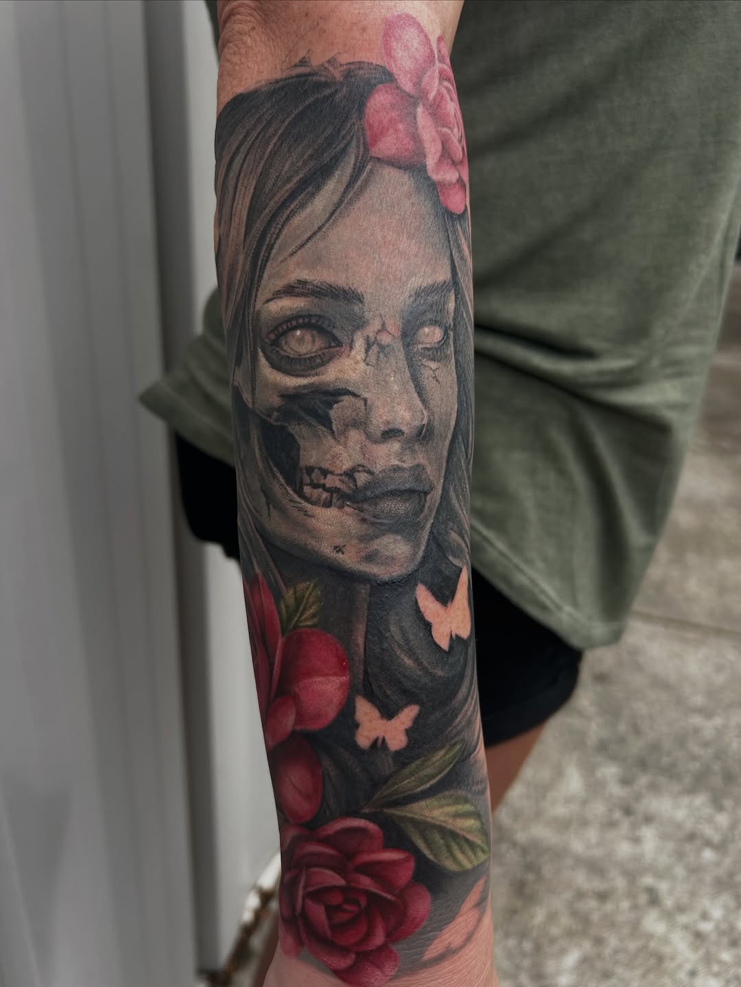 Tattoo by @mayhem_inkk — realism, dark_realism