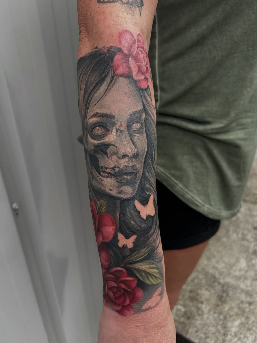 Tattoo by @mayhem_inkk — realism, black_and_grey
