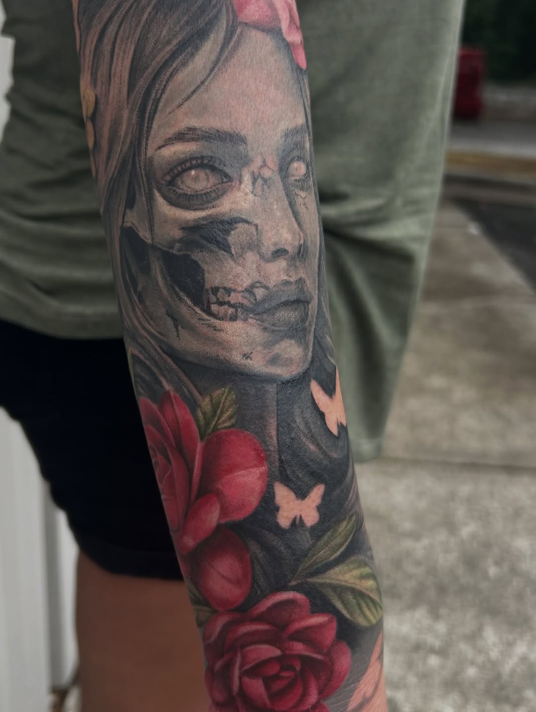 Tattoo by @mayhem_inkk — realism, dark_realism