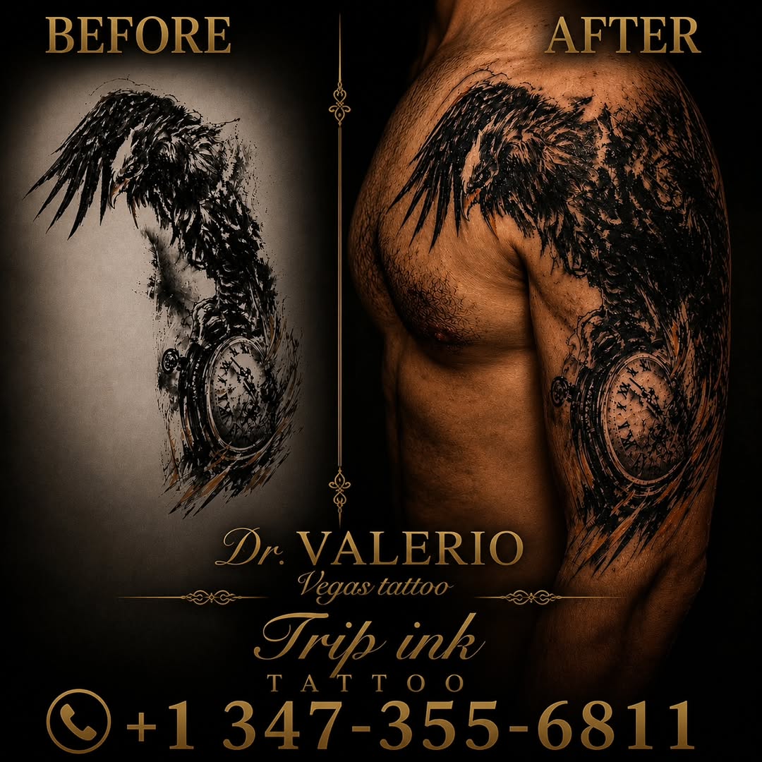 Tattoo by @dr.valerio_tattoo — black_and_grey, realism